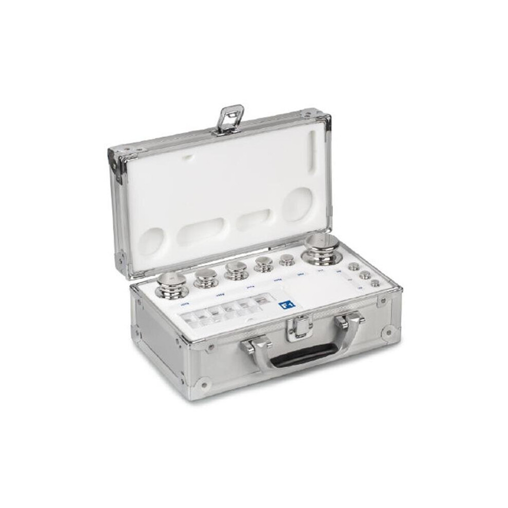 Kern 323-046 1 mg-200 g F1 Class Set of Weight in Aluminum Case with Stainless Steel-image-OPC-PBCXSYS-NEW