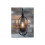 Industrial Style Indoor Wall Light | Battery Operated | BLACK 2