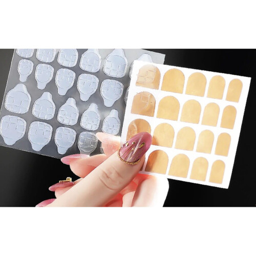 (2000 Pcs Nail Tabs) Nail Adhesive Glue Tab/ Clear Nail Tabs 1
