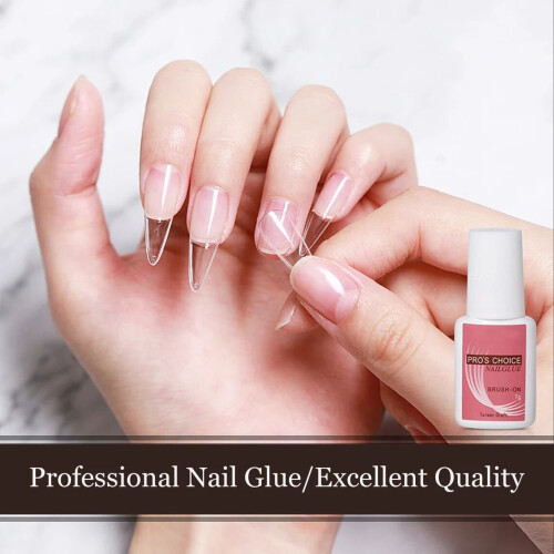 (2) Nail Glue,Adhesive Super Bond for Fake Nails 1