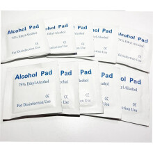 (10 Pcs) 0/50/100 Pcs Alcohol Wipes/Pads