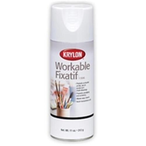 Krylon 1306 11 oz Workable Fixatif Varnish Spray