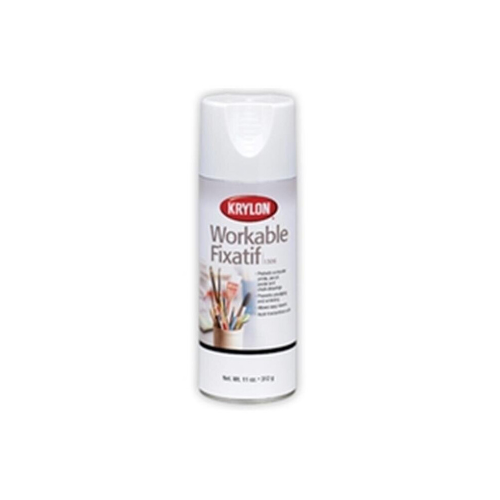 Krylon 1306 11 oz Workable Fixatif Varnish Spray