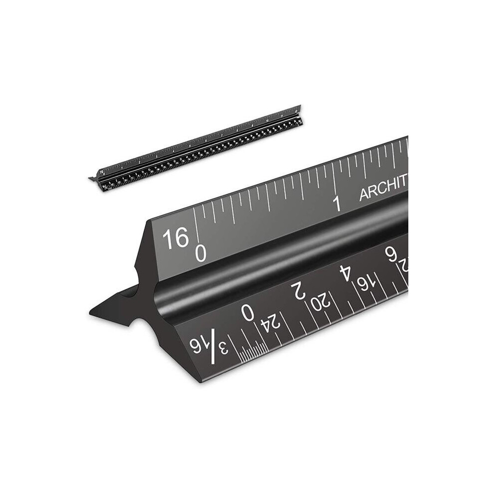 Az Trading & Import Ss300 Triangular Architect Ruler 724086256167