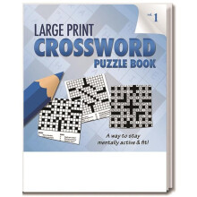 DDI 2345898 Crossword Puzzle Book - Large Print Case of 72