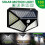 100LED Solar Motion Sensor Power Light PIR Security Outdoor Garden Wall Lamp 1