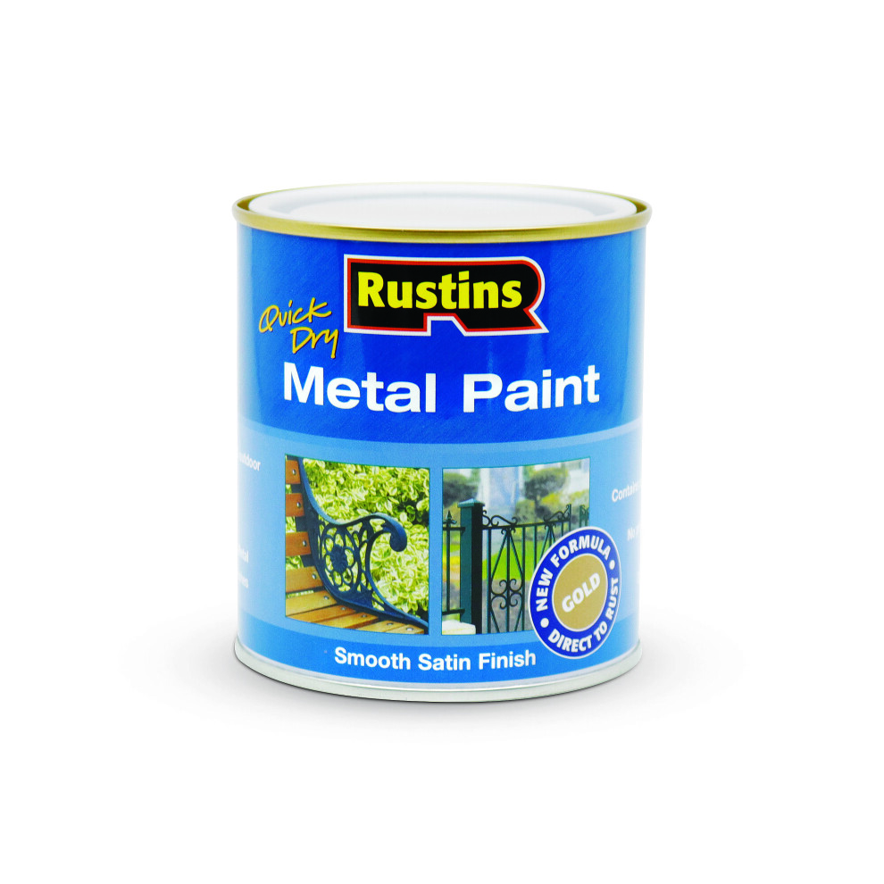 Rustins Metal Paint - Gold 500ml