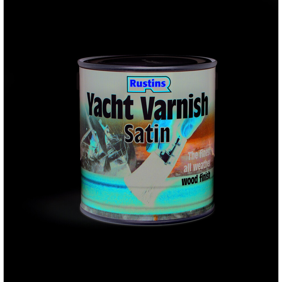 Rustins Yacht Varnish Satin - Clear 2.5ltr