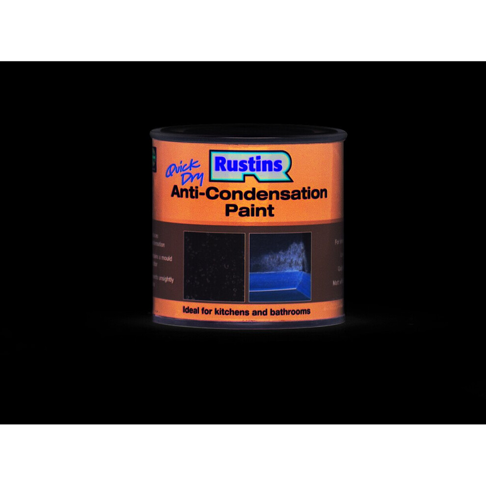 Rustins Anti-Condensation Paint Matt - White 250ml