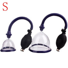 (  S:6*6 cm / 2.4*2.4 inch) S/L Suction Cup Female Pussy Breast Pump Enhancement Enlargement