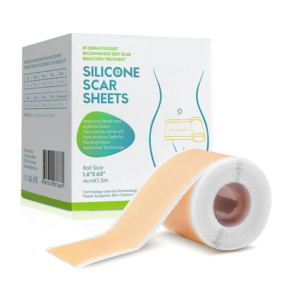 Silicone Scar Stickers Medical Silicone Easy-tear Gel Tape Roll Medical Grade