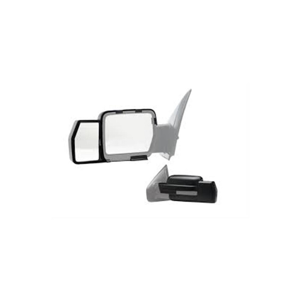 K-Source Ksi81810 Snap-On Towing Mirror For 2009-2011 Ford F150, Pair 740078716945