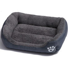 (XL, Grey) Dog Bed For Small Medium Large Pets Cat Puppy Bed Washable Soft Comfy Calming