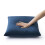 (Blue) Velvet Cushion Covers Luxury Plain & Stripe Patterned Cushion Covers 5