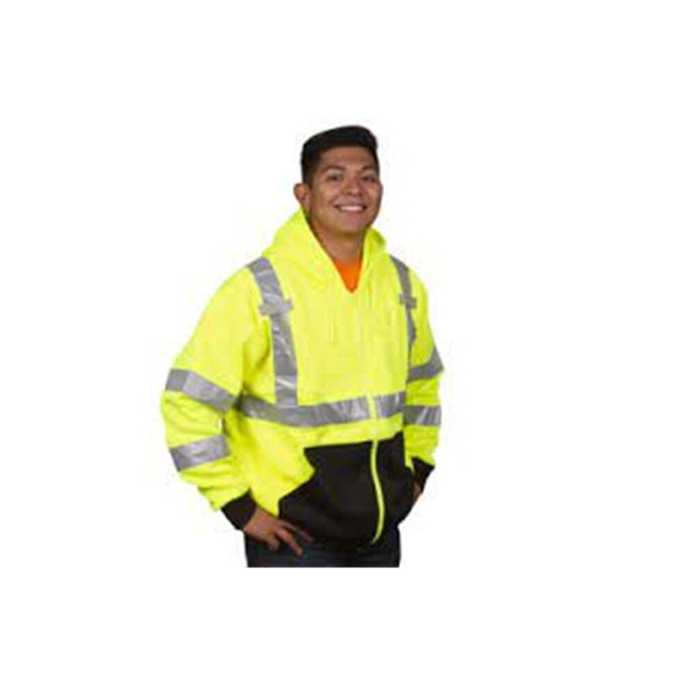 Cordova Consumer Products Coaspv120l 2 In. Orange & Yellow Prismatic Tape, Hook & Loop Closure Non-Rated Vest 740078720065