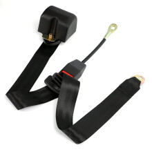 3 Point Car Seat Belt Universal Adjustable Retractable Lap Suitable for Modification Belts Kit for Van, UTV, VR, Buggies, Minivan, Pickup & Truck