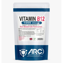 Vitamin B12 Methylcobalamin 1000mcg - 120 Tablets Food Supplement