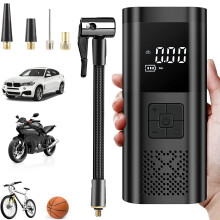 Tyre Inflator 150 PSI Electric Car Bike Pump Handheld Air Compressor