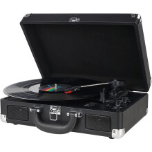 DIGITNOW! 3 Speeds Vinyl Record Player Vintage Turntable with Speakers