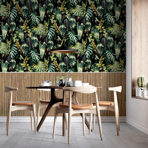 Arthouse Arthouse Bamboo Wall Natural Wallpaper Brown Paste The Wall Modern 2