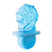 Dummy Shaped Summer Cooling Pet Toy - Dog Puppy Teething Chew Outdoor Play Freezable Durable Rubber Hydrating Teether Frozen