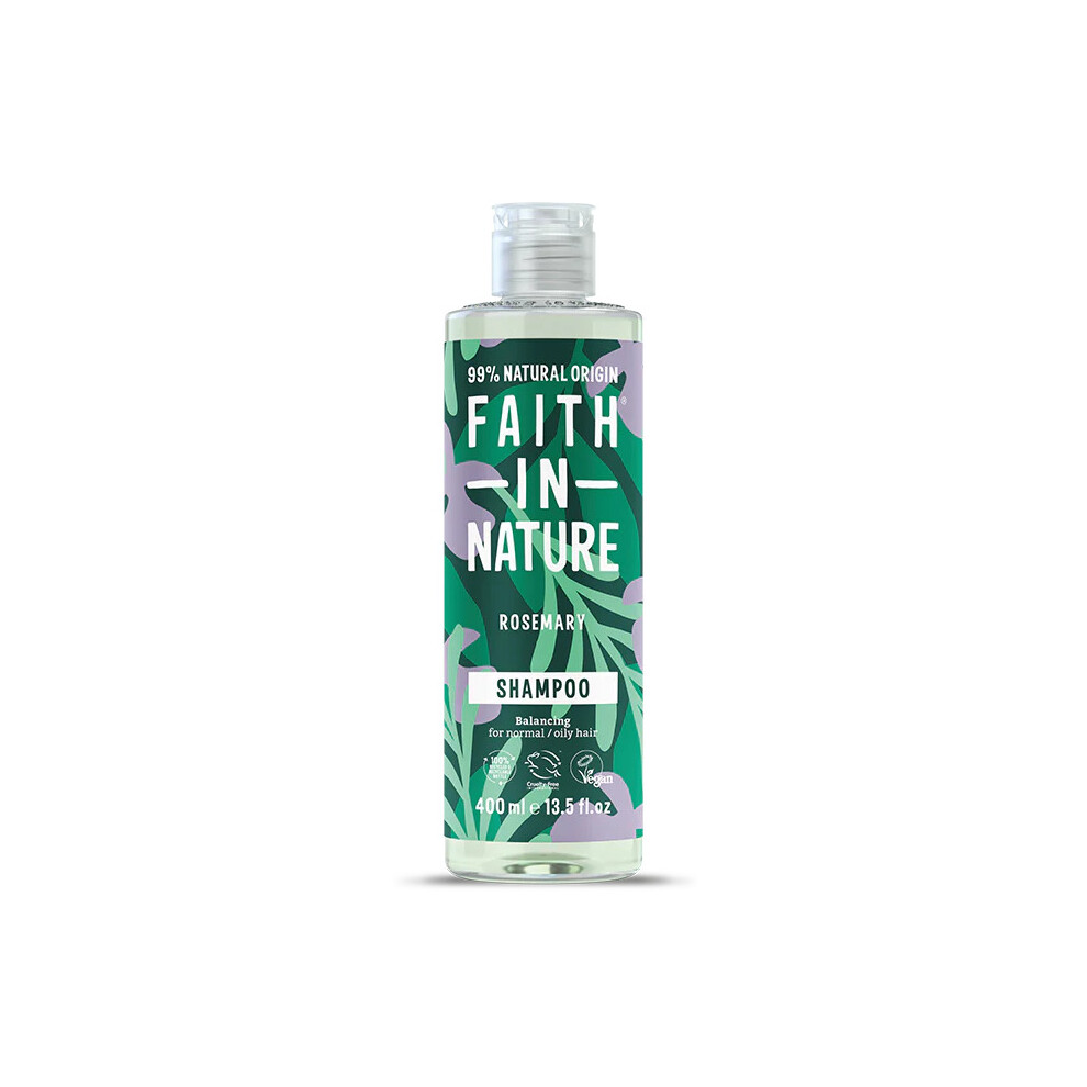 Faith in Nature Rosemary Shampoo 400ml - Case of 6