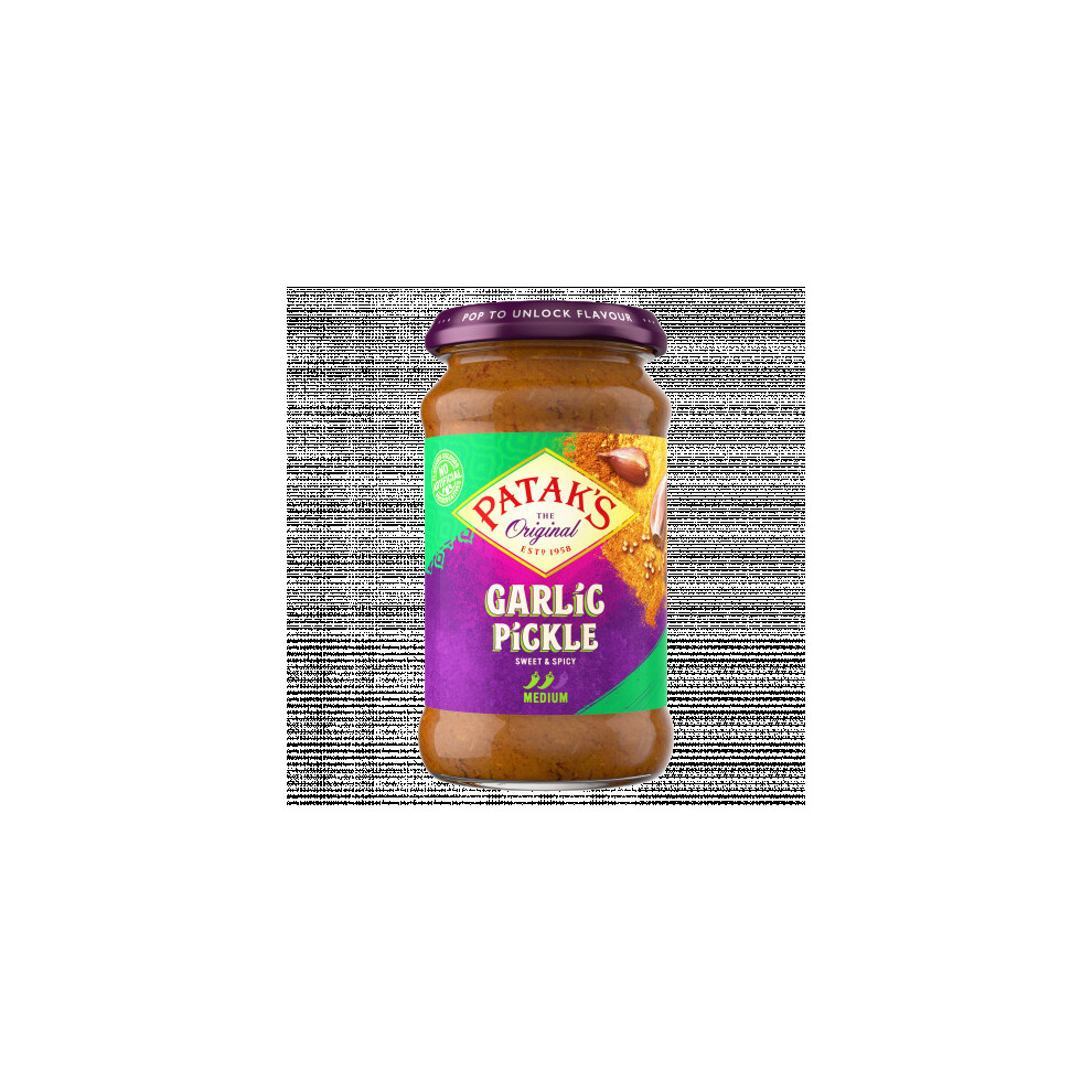 Pataks Patak Garlic Pickle 300G X6