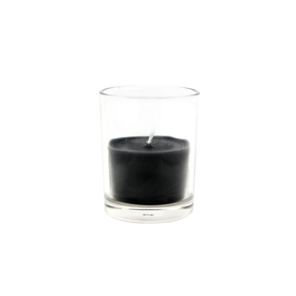 Jeco CVZ-030 Round Glass Votive Candles, Black - 12 Piece per Box-image-OPC-PBCYZBJ-NEW