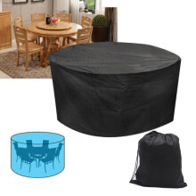 (230*100CM) Large Circular Outdoor Garden Patio Set Cover
