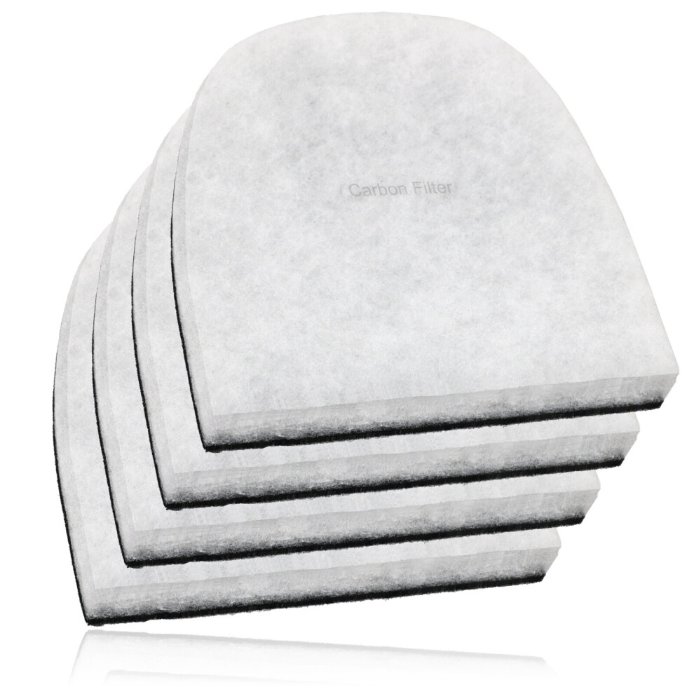 Spares2go Carbon Filter Compatible With Ebac Powerdri 12L 15L Dehumidifier (Pack Of 4)