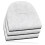 SPARES2GO Carbon Filter compatible with Ebac 2000 Series 2000e 2200e 2400e Dehumidifier (Pack of 3) 1