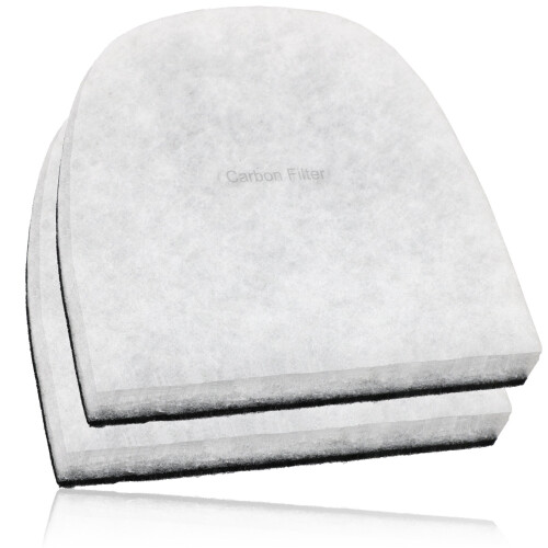 SPARES2GO Carbon Filter compatible with Ebac 2000 Series 2000e 2200e 2400e Dehumidifier (Pack of 2)