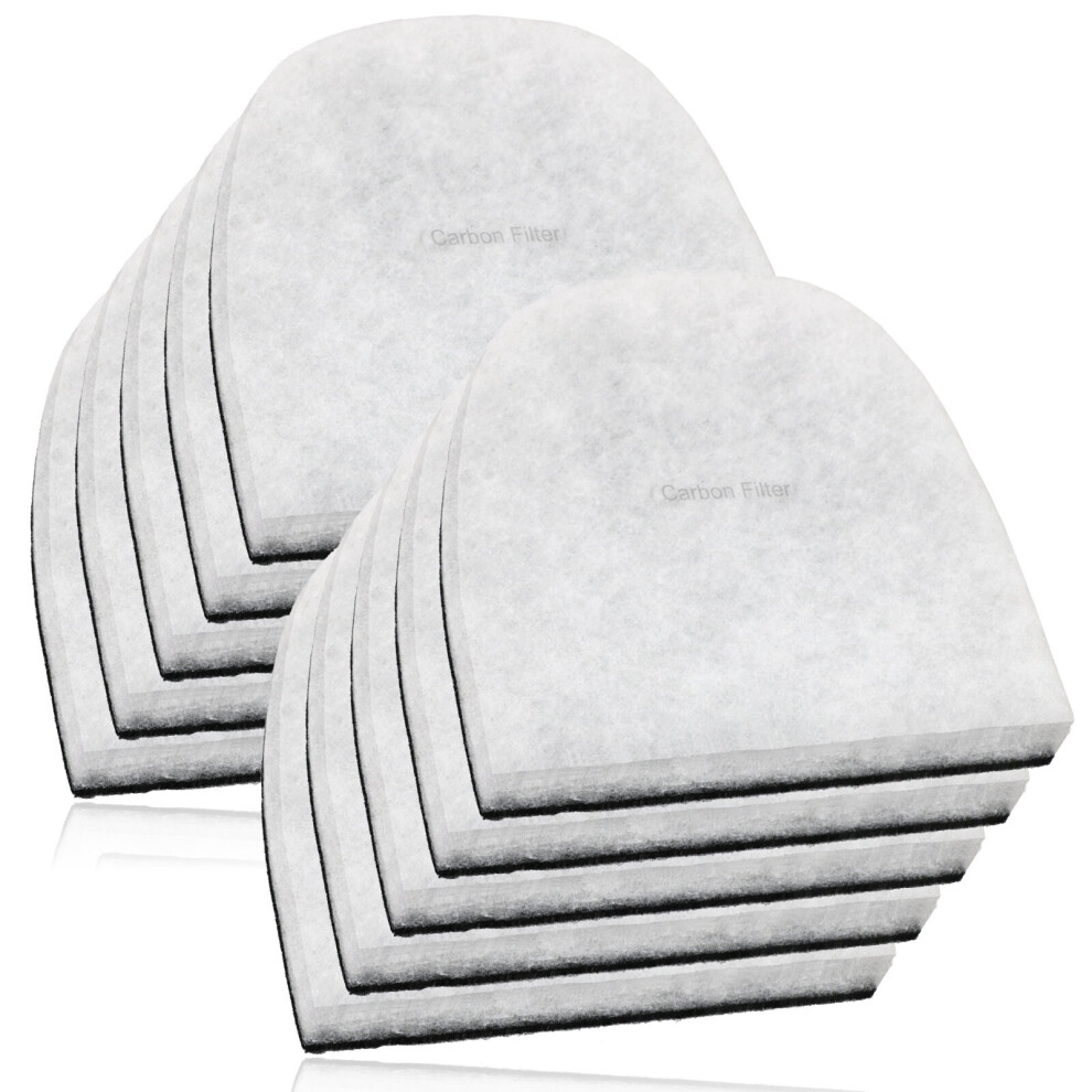 Carbon Filter compatible with Ebac 2000 Series 2800e 2800ex 2850e Dehumidifier (Pack of 10)