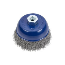 BLUE SPOT TOOLS 100MM (4") M14  WIRE CUP BRUSH