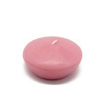 Jeco CFZ-048-12-0 3 in. Floating Candles, Pink - 144 Piece