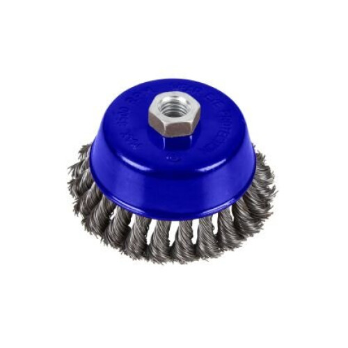 BlueSpot Blue Spot Tools 100mm (4") M14 Twist Knot Wire Cup Brush