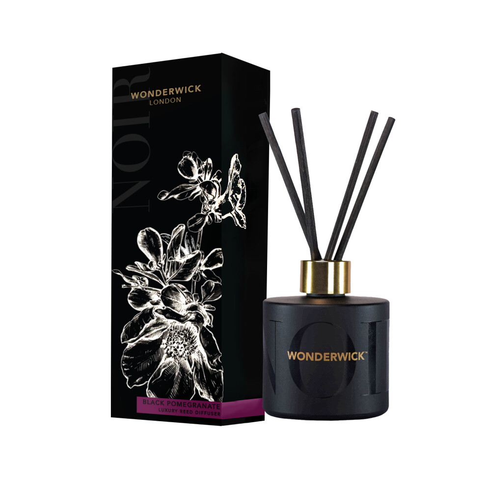 Country Candle Company Wonderwick 150ml Noir Reed Diffuser Black Pomegranate