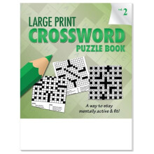 DDI 2355961 Print Crossword Volume 2 Puzzle Book - Large - Case of 72