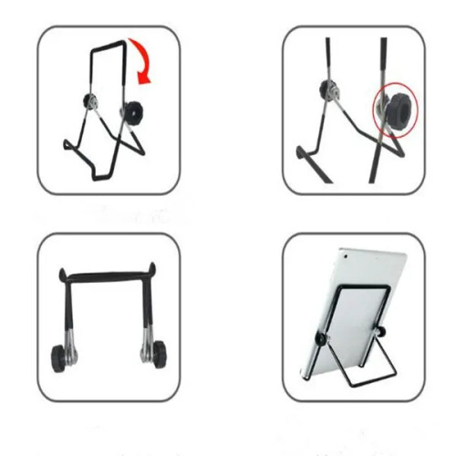 (L) Tablet Stand Folding Stand for Ipad Phone 1