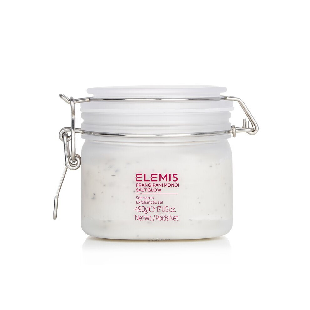 Frangipani Monoi Salt Glow Salt Scrub Exfoliant - 480g/17oz