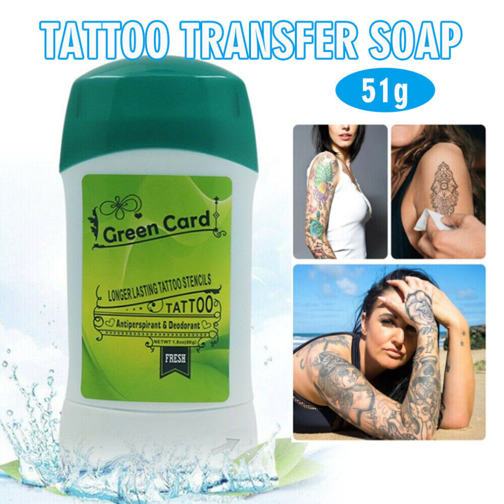Mdsrjone Not,Specified 51G Professional Tattoo Transfer Solution Gel Soap Stencil Primer Stuff