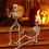 Aid Anatomy Skeleton Human Skeleton Model Car Decoration People 5