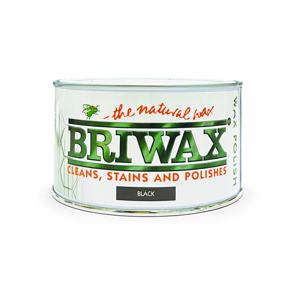 Briwax Wax Polish - Black 370g
