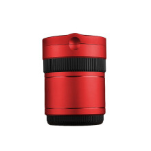 (Red) Car Ashtray Led Light Cigarette Ash Tray With Lid Portable Car Accessories