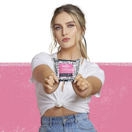 Simple Simple Little Mix Biodegradable Cleansing Wipes 25wipes 1