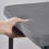 (Grey(velvet), 4 pcs) 4/6 Dining Chairs High Back Velvet/PU Office 6