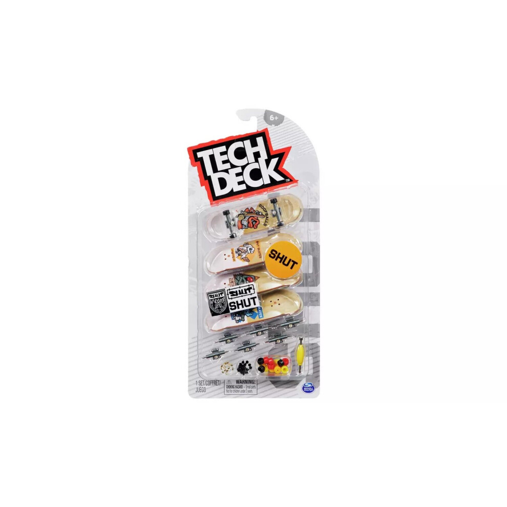 Tech Deck Ultra Deluxe Finger Board-Pack of 4