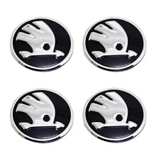 Skoda Wheel center caps 56mm Scala Rapid Fabia Octavia Roomster