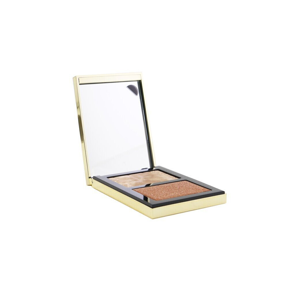 Bobbi Brown Luxe Illuminating Duo (Highlighting Powder + Shimmering Powder) - # Soft Bronze 6.5g/0.22oz