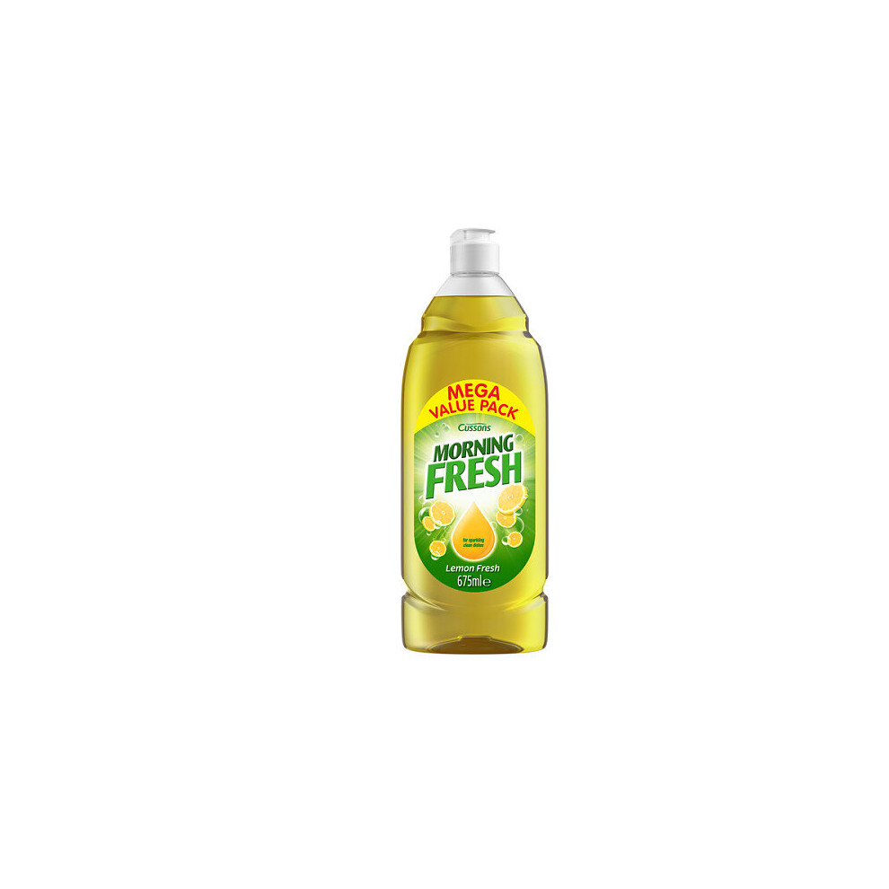 Morning Fresh Washing Up Liquid Lemon 675ml (Pack of 6)